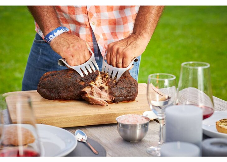 R&ouml;sle Barbecue BBQ Accessoire Vorken Pulled Pork Set met 2 Stuks