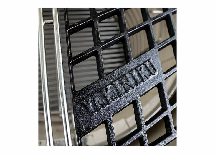 Yakiniku BBQ Accessoire Kamado 22 Inch XL Rooster Gietijzer met Meatmarker