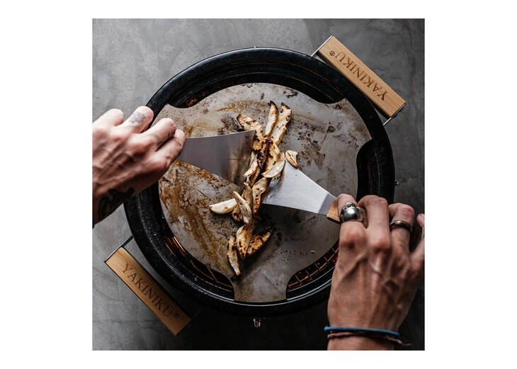 Yakiniku BBQ Accessoire Spatel Set van 2 Stuks