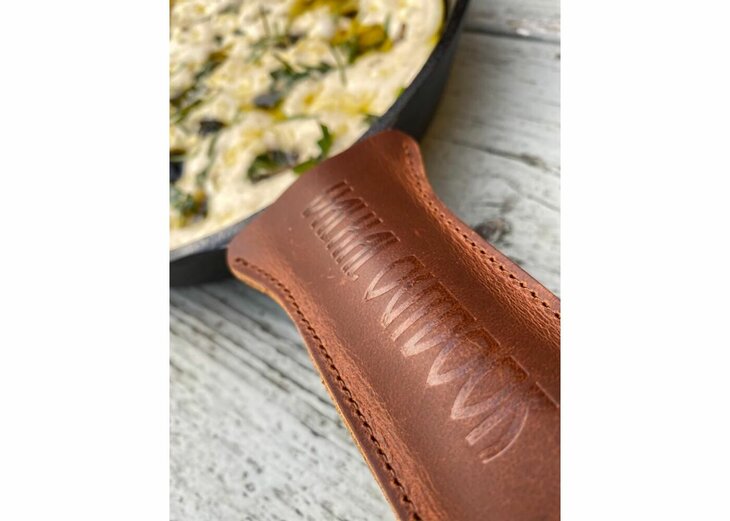 Valhal BBQ Accessoire Handvatbeschermer Leder
