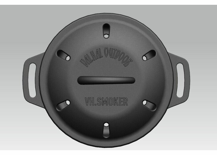 Valhal BBQ Accessoire Rookbox Gietijzer &oslash; 17 cm