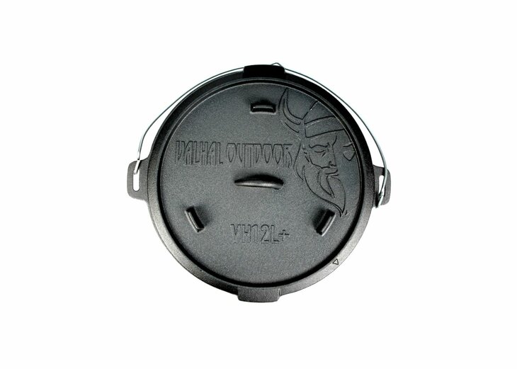 Valhal Dutch Oven Gietijzer met Pootjes 12 Liter