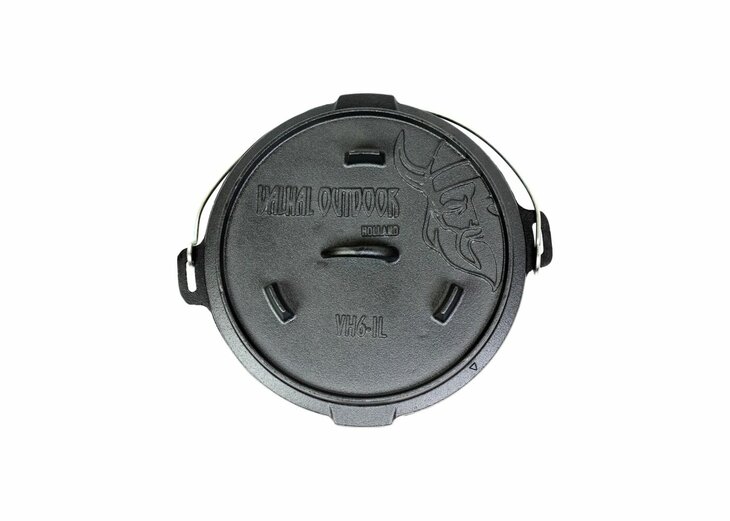 Valhal Dutch Oven Gietijzer met Pootjes 6,1 Liter