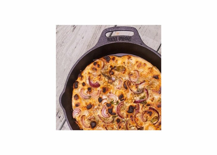 Valhal Skillet Gietijzer met Handgrepen 25 cm