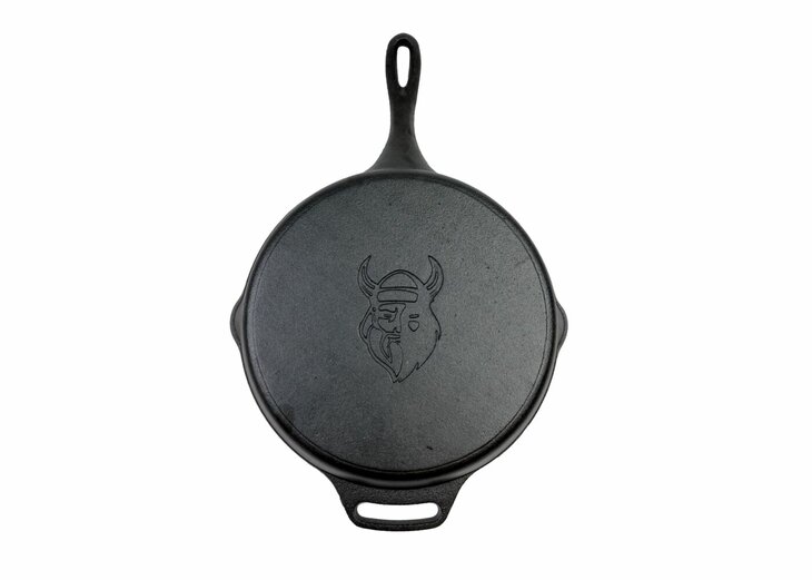 Valhal Skillet Koekenpan Gietijzer met Steel &Oslash; 25 cm