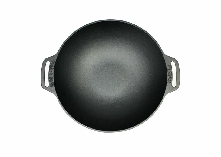 Valhal Wokpan Gietijzer met Handgrepen 36 cm