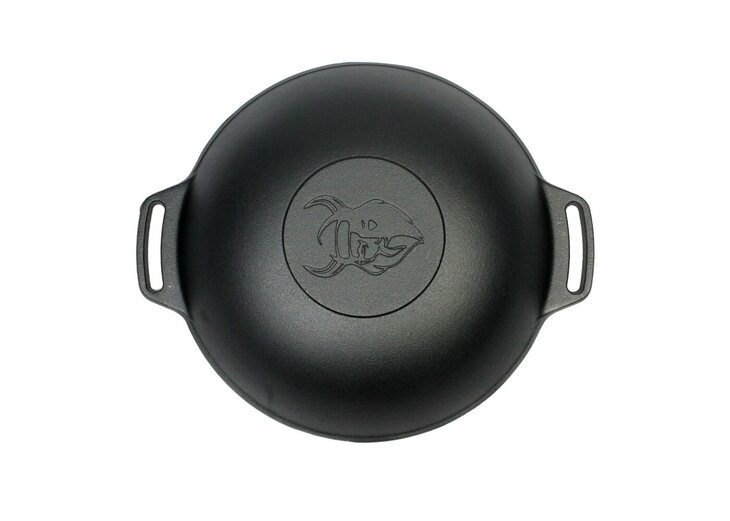 Valhal Wokpan Gietijzer met Handgrepen 36 cm