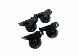 Yakiniku Buitenkeuken Zwenkwielen Set van 4 Stuks