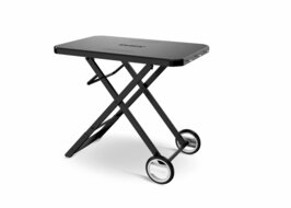 Cozze Werktafel Kunststof Opvouwbaar met Stalen Frame en Wielen