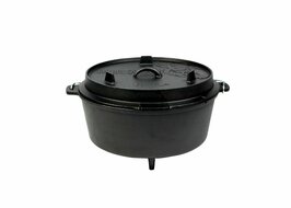 Valhal Dutch Oven Gietijzer met Pootjes 12 Liter