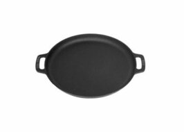Valhal Skillet Plancha Gietijzer met Handgrepen 35 cm