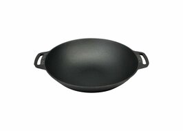Valhal Wokpan Gietijzer met Handgrepen 36 cm